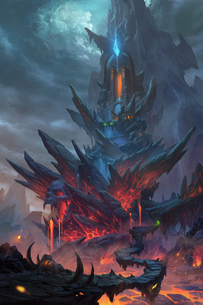 恶魔之地（图ZMTY1NDA4NDg=） - 游戏原画 - 站酷设计师armstrongzd原创素材 - 站酷ZCOOL