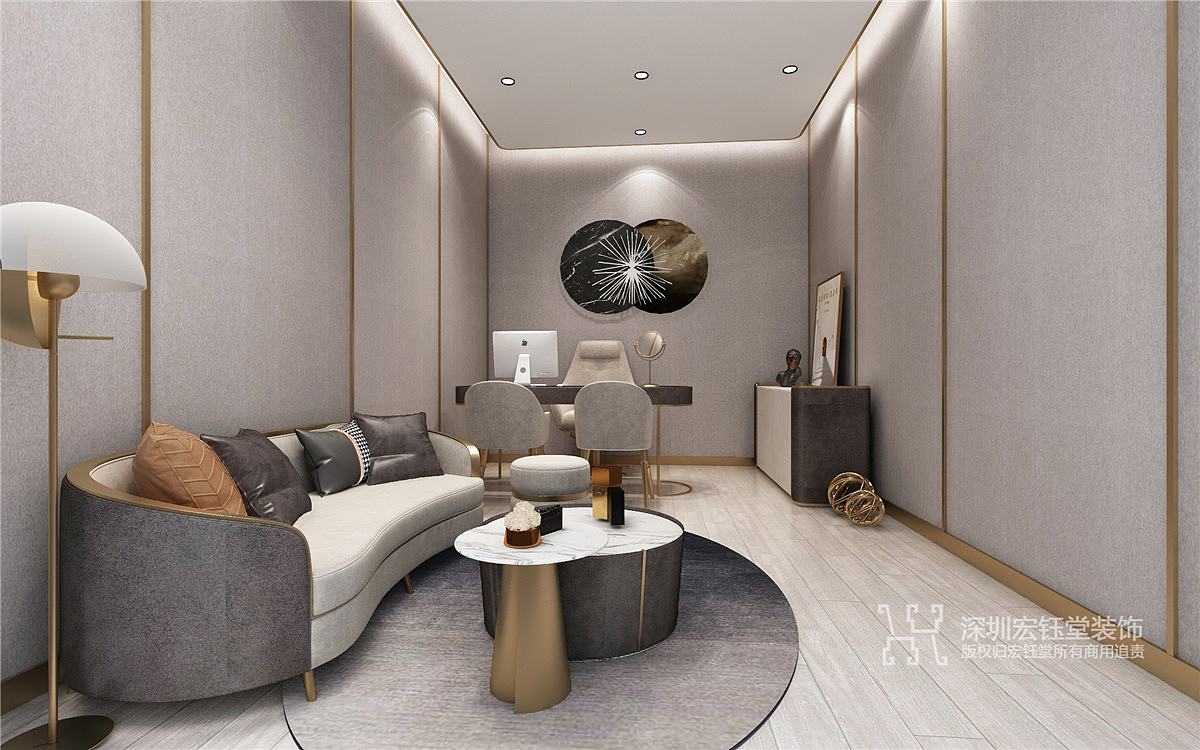 鄭州天卿高端醫(yī)療美容醫(yī)院裝修效果圖-微整形醫(yī)院裝修（圖ZMTkyODI1Nzgw） - 家裝設(shè)計 - 站酷設(shè)計師辦公裝修設(shè)計公司原創(chuàng)素材 - 站酷ZCOOL