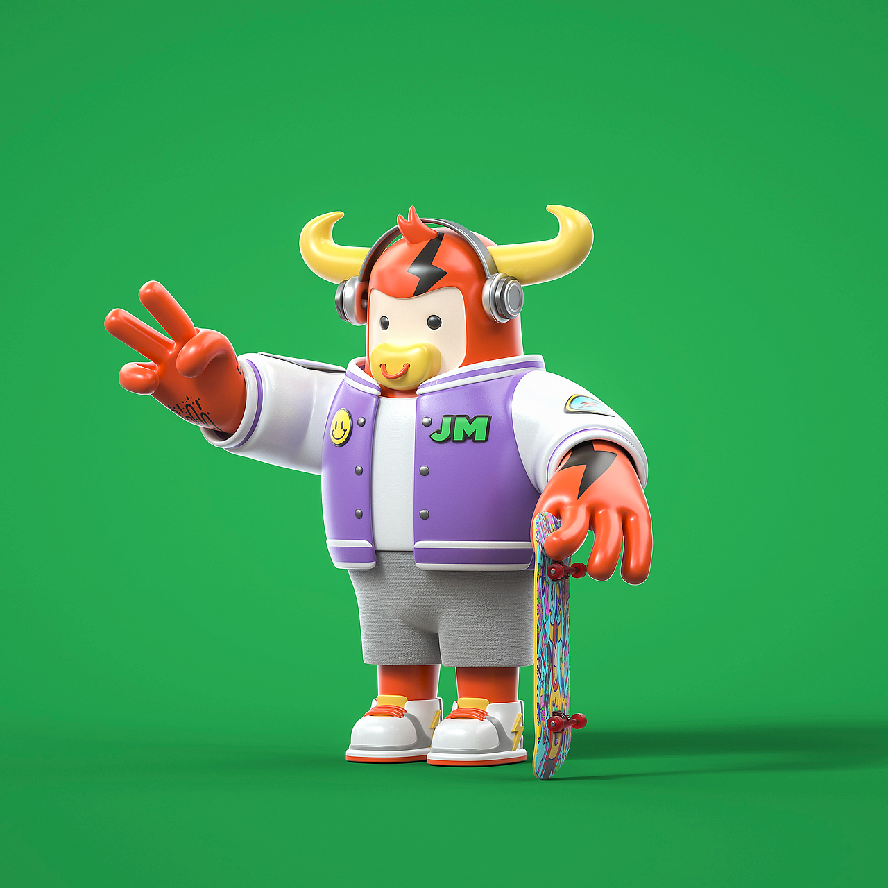 原创IP形象设计|大橘 J-max