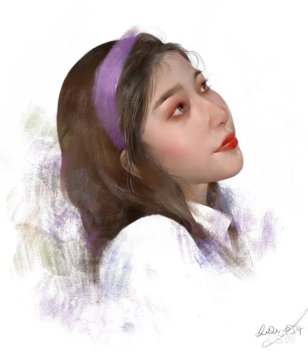 美术生～厚涂～头像|纯艺术|绘画|l清欢渡 - 原创作品 - 站酷 (zcool)