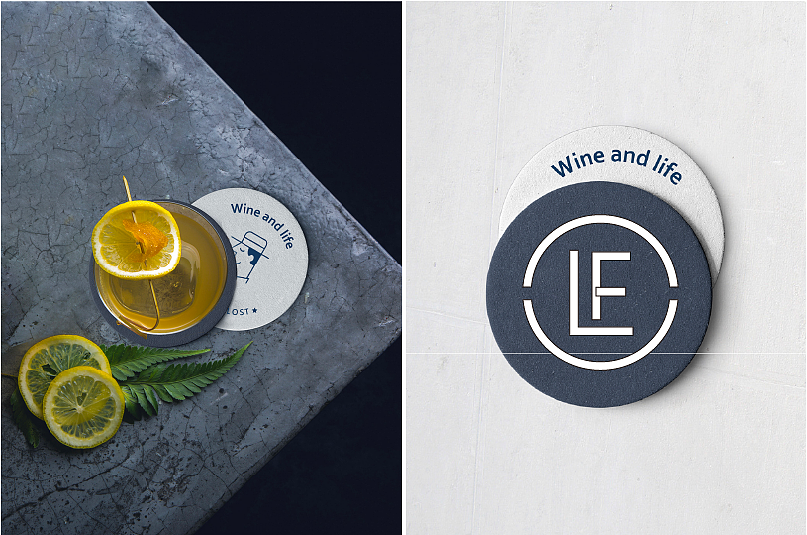 【转运猫logo设计】found&lost清吧logo设计（图ZMTUxMjM4MzI0） - Logo - 站酷设计师转运猫品牌设计原创素材 - 站酷ZCOOL