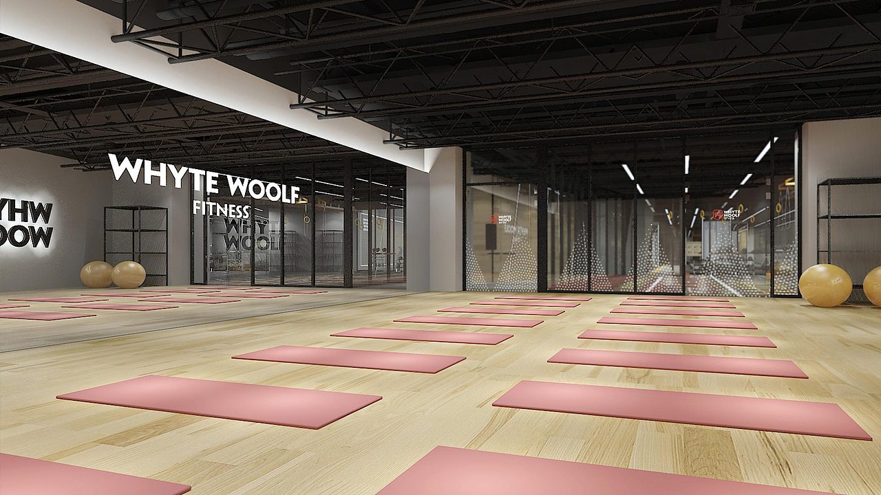 韦德伍斯-健身俱乐部（图ZMjg1Njk2MTQw） - 商业空间设计 - 站酷设计师一山半海品牌设计原创素材 - 站酷ZCOOL