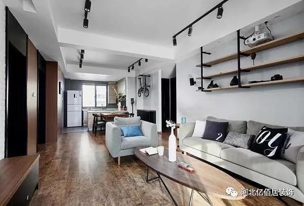 石家庄亿佰居两居室北欧工业风装修（图ZMTEzMTg5NzQ4） - 家装设计 - 站酷设计师亿佰居装饰小刘原创素材 - 站酷ZCOOL