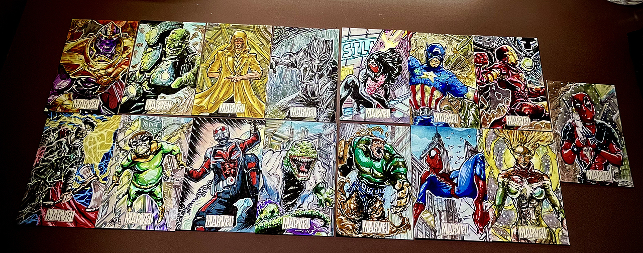 小卡片真的费眼睛👀（图ZMzE0ODk5OTgw） - 艺术插画 - 站酷设计师孟爷子原创素材 - 站酷ZCOOL