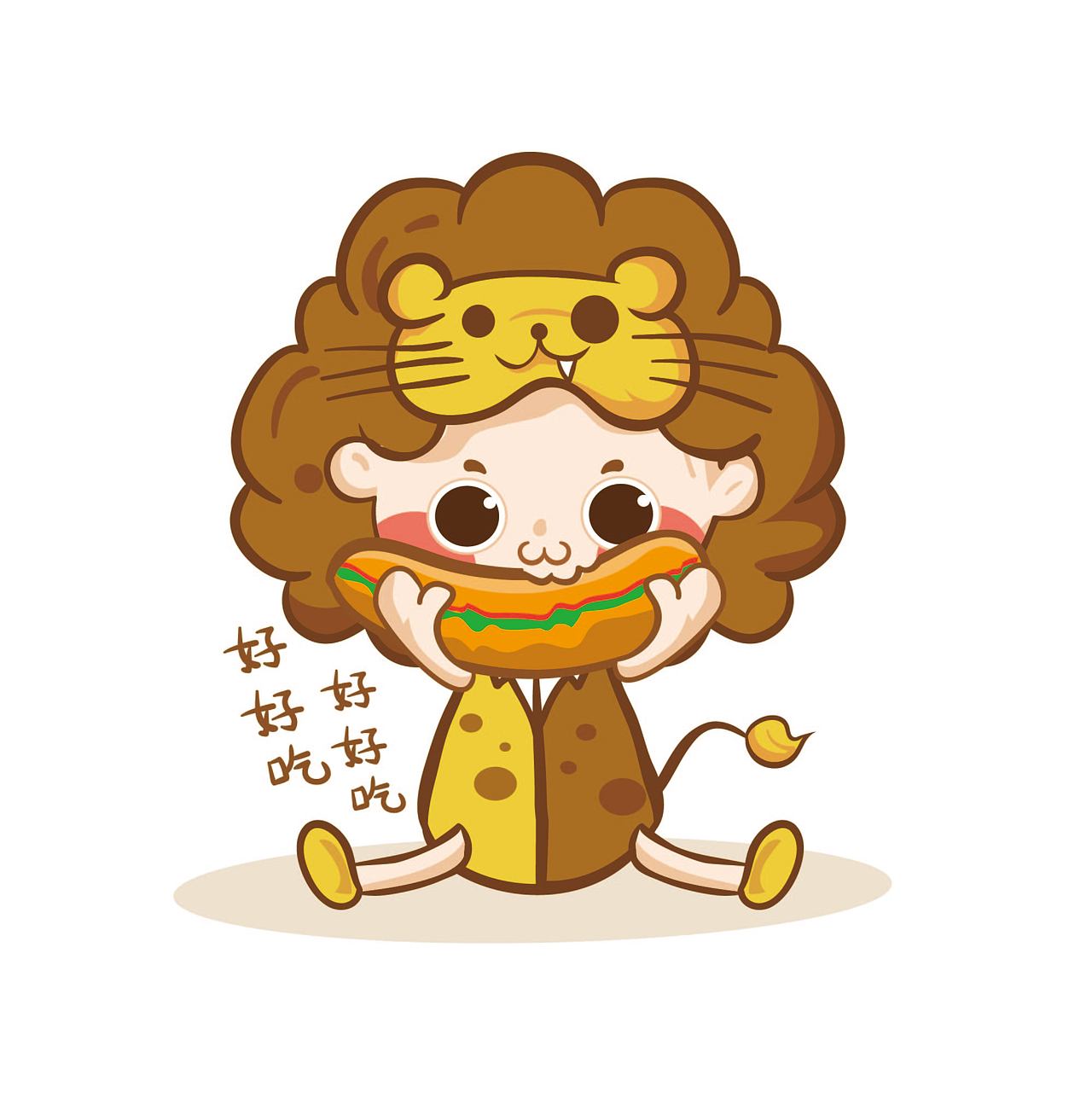 十二星座表情包之草原狮子座