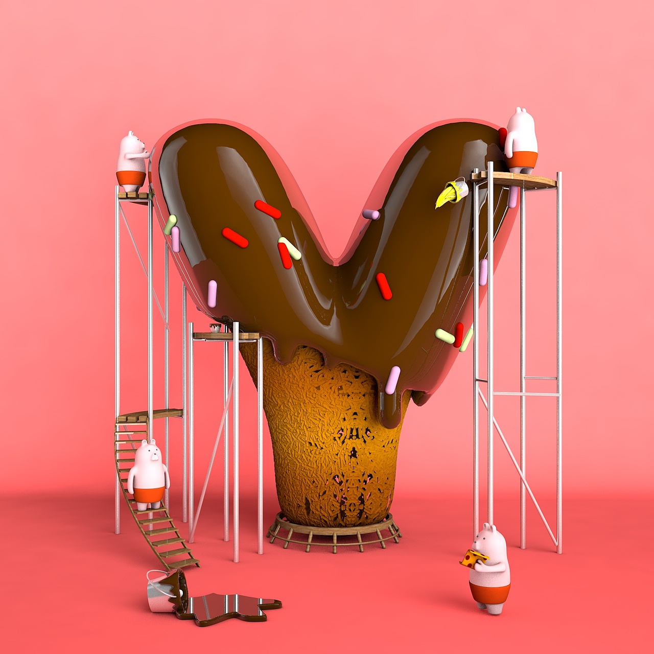 C4D场景（图ZMTc5ODEyOTY0） - 场景 - 站酷设计师我是茄子1原创素材 - 站酷ZCOOL