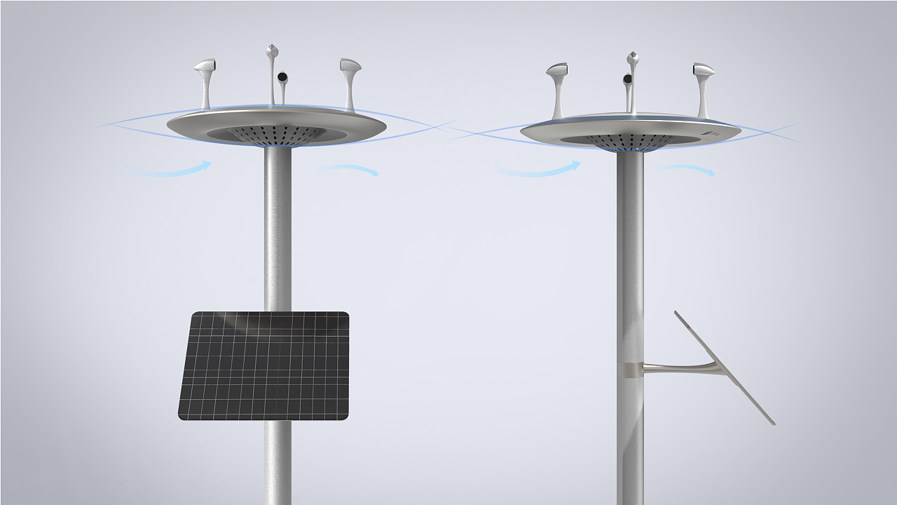 上品设计天圻智能气象站设计