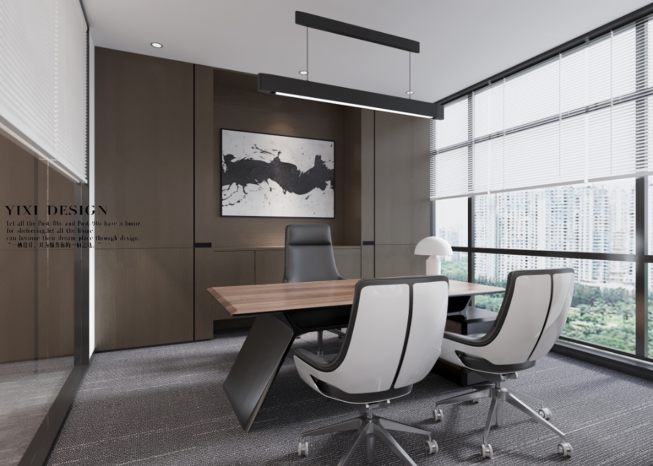 简洁大气的办公空间