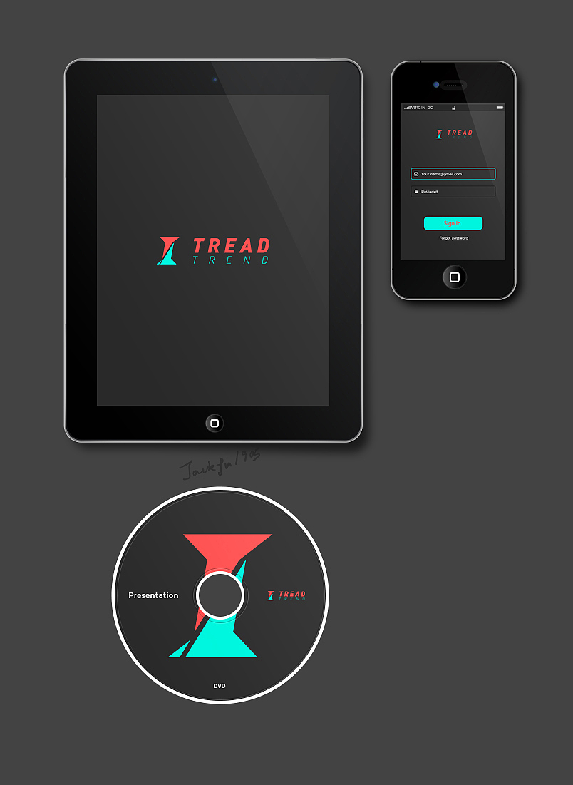 LOGO - TreadTrend(图ZMTI5NDMyNTgw) - 品牌 - 站酷设计师趟潮原创素材 - 站酷ZCOOL