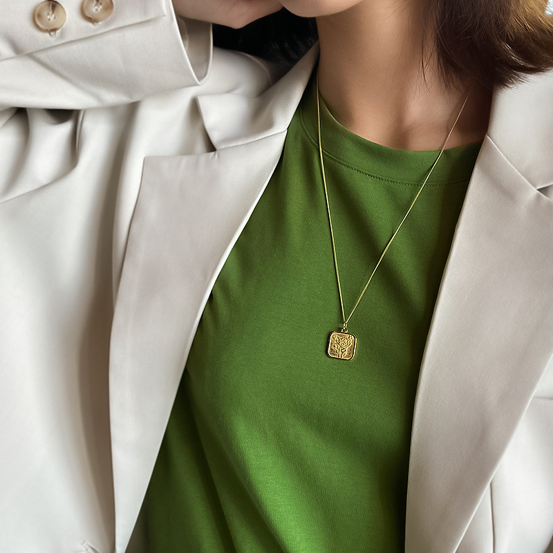 ins风冷淡风耳环耳钉耳饰模特拍摄项链首饰模特拍摄