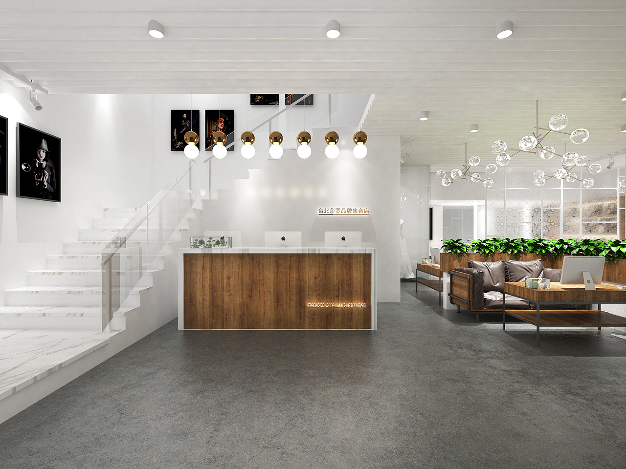 极简婚纱店（图ZMjA0NTM3ODQ4） - 家装设计 - 站酷设计师小时工作室原创素材 - 站酷ZCOOL