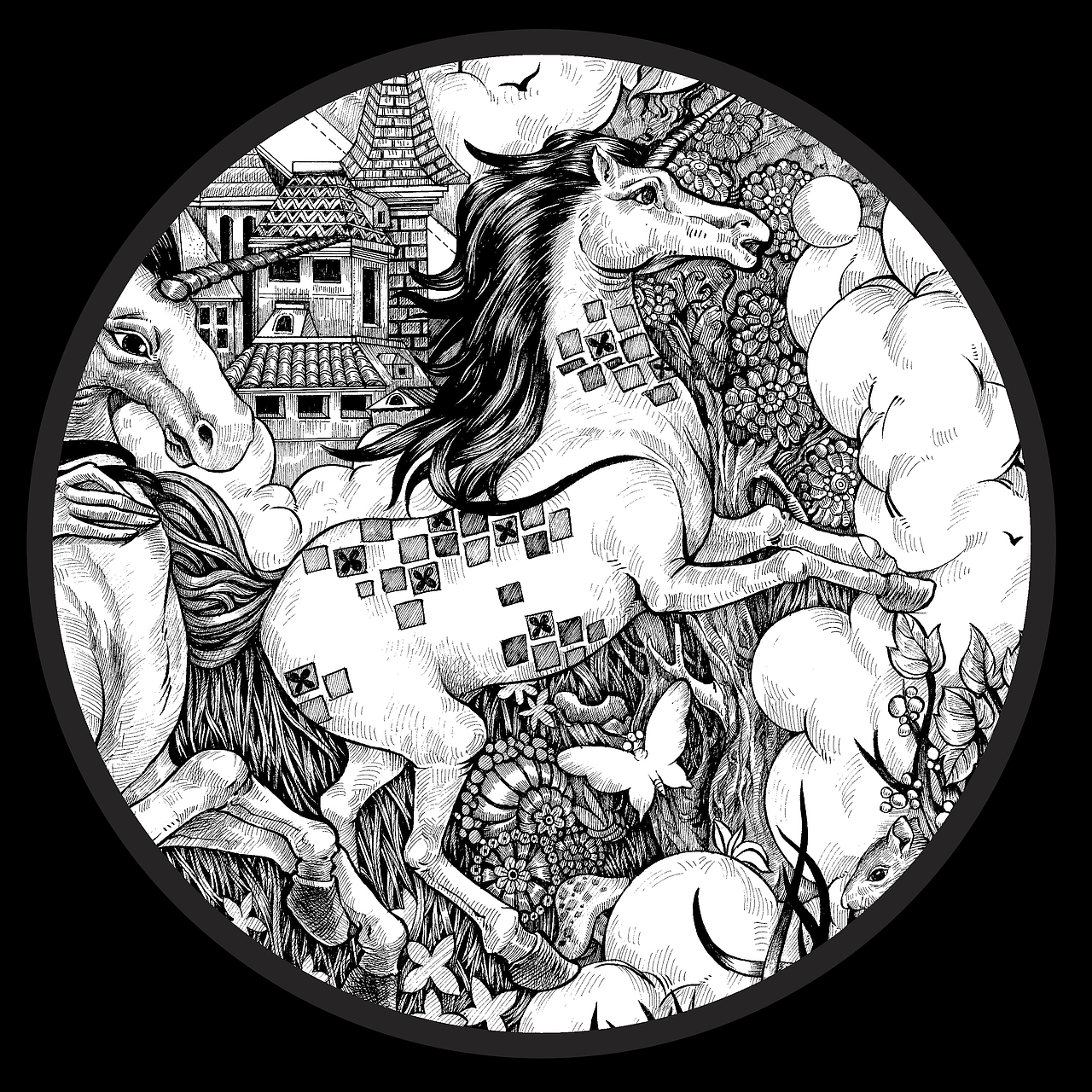 《救赎》（图ZMzM4OTM4NTY=） - 商业插画 - 站酷设计师张贇ILLUSTRATION原创素材 - 站酷ZCOOL