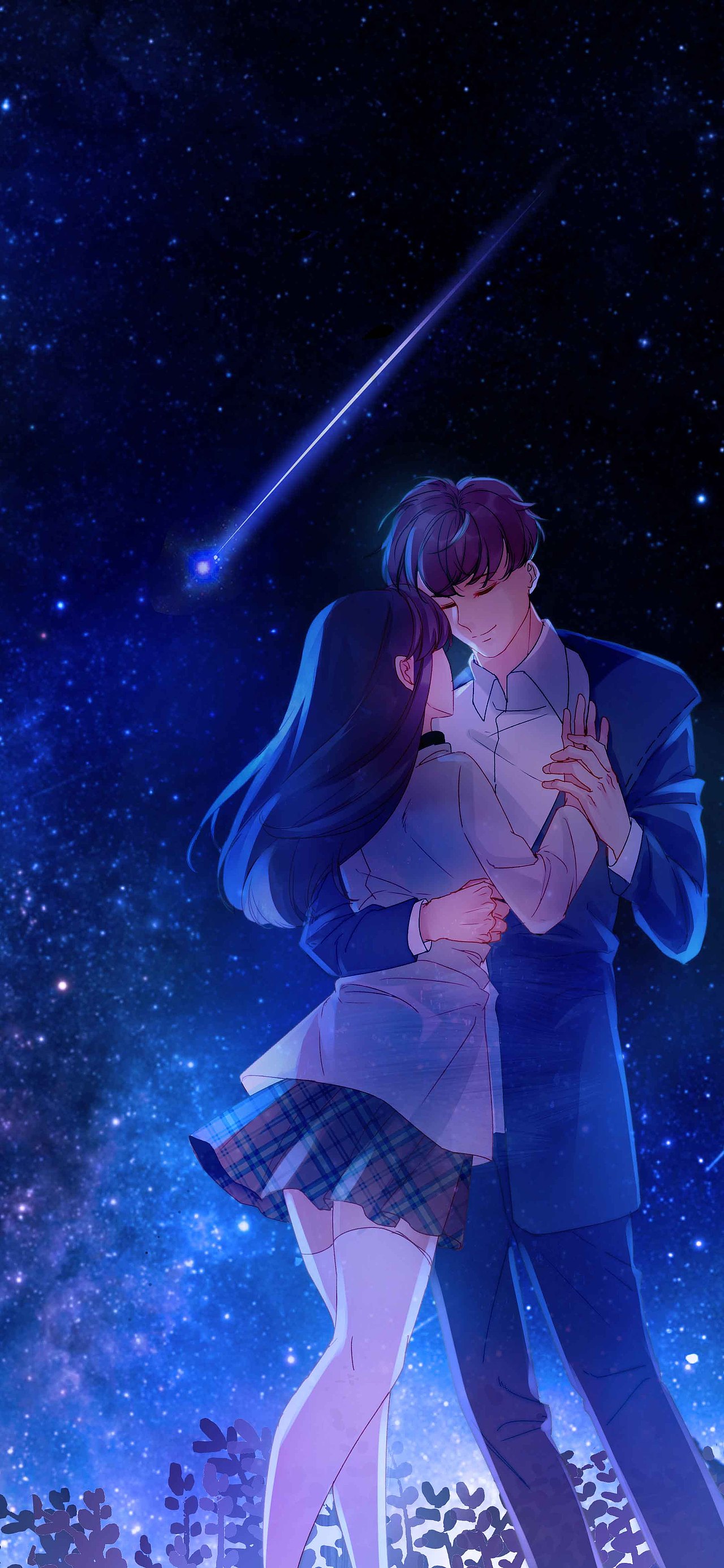 夜色情侣（图ZMjIzMDEwODU2） - 商业插画 - 站酷设计师ee6608628原创素材 - 站酷ZCOOL