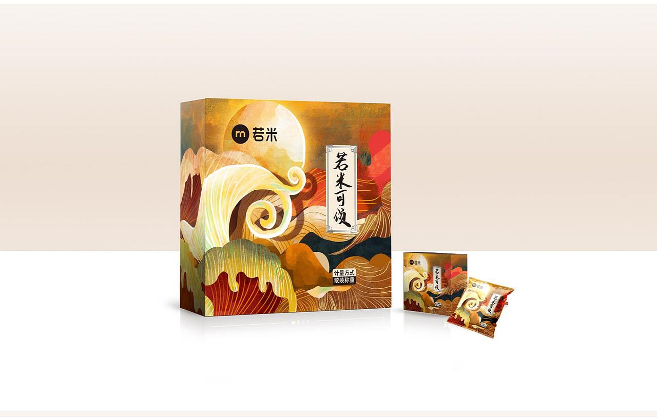 若米插画包装设计8个提案（图ZMjgxNDAwOTQ4） - 包装 - 站酷设计师亦小北原创素材 - 站酷ZCOOL