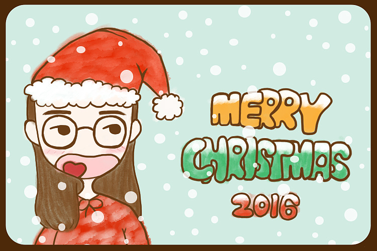 不知怎的对今年的圣诞节感觉来的特别的早