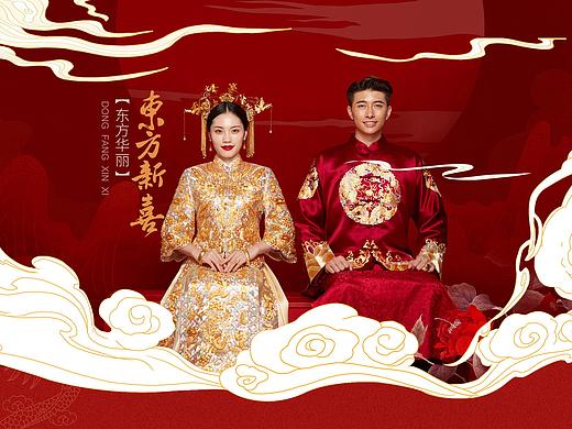 结婚中式二级页-PC端（个人主页-ZMzgzMjMxNzY=） - 电商 - 站酷设计师huangy408原创素材 - 站酷ZCOOL