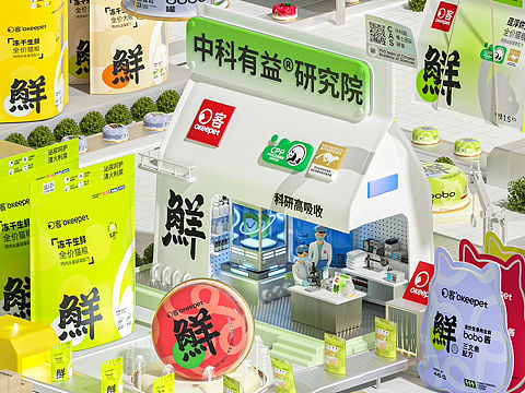 O客宠物®｜猫粮 品牌 包装 宠物 LOGO