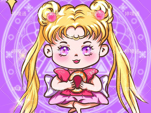 美少女爱吃甜甜圈～