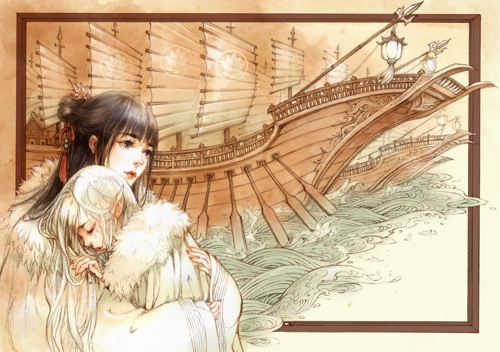 《朱颜》插图合辑1