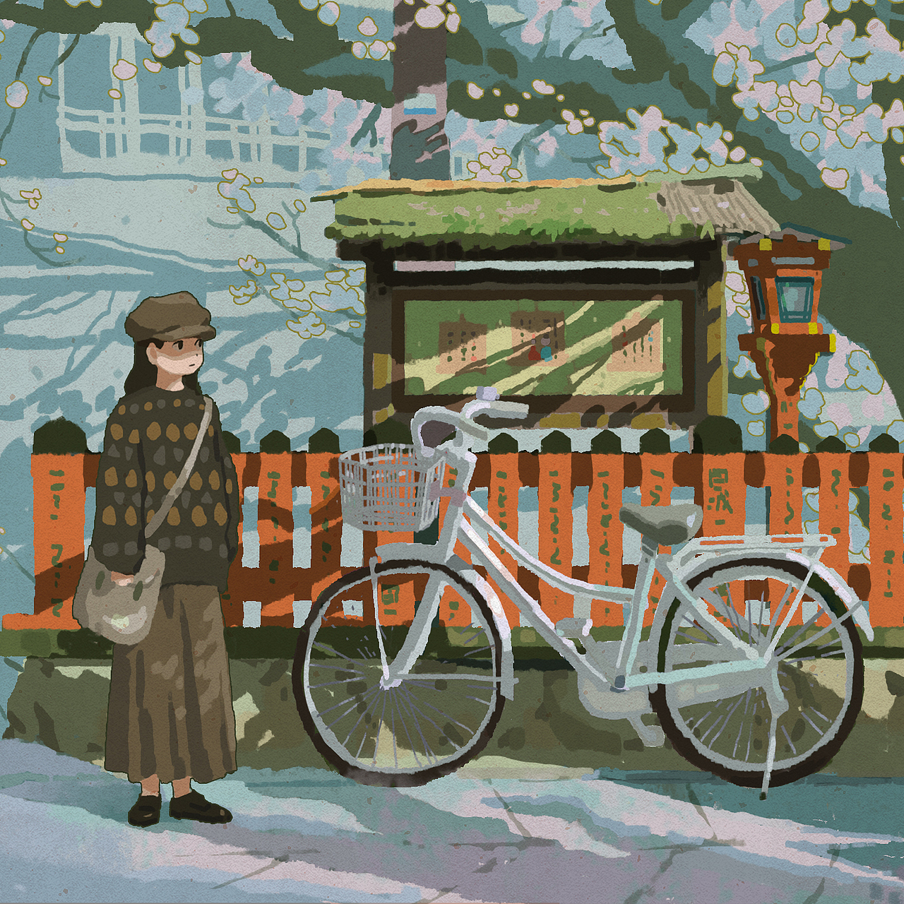 🌸（图ZMjI1NjUxNzQw） - 新锐潮流插画 - 站酷设计师小野菊菊菊菊菊原创素材 - 站酷ZCOOL