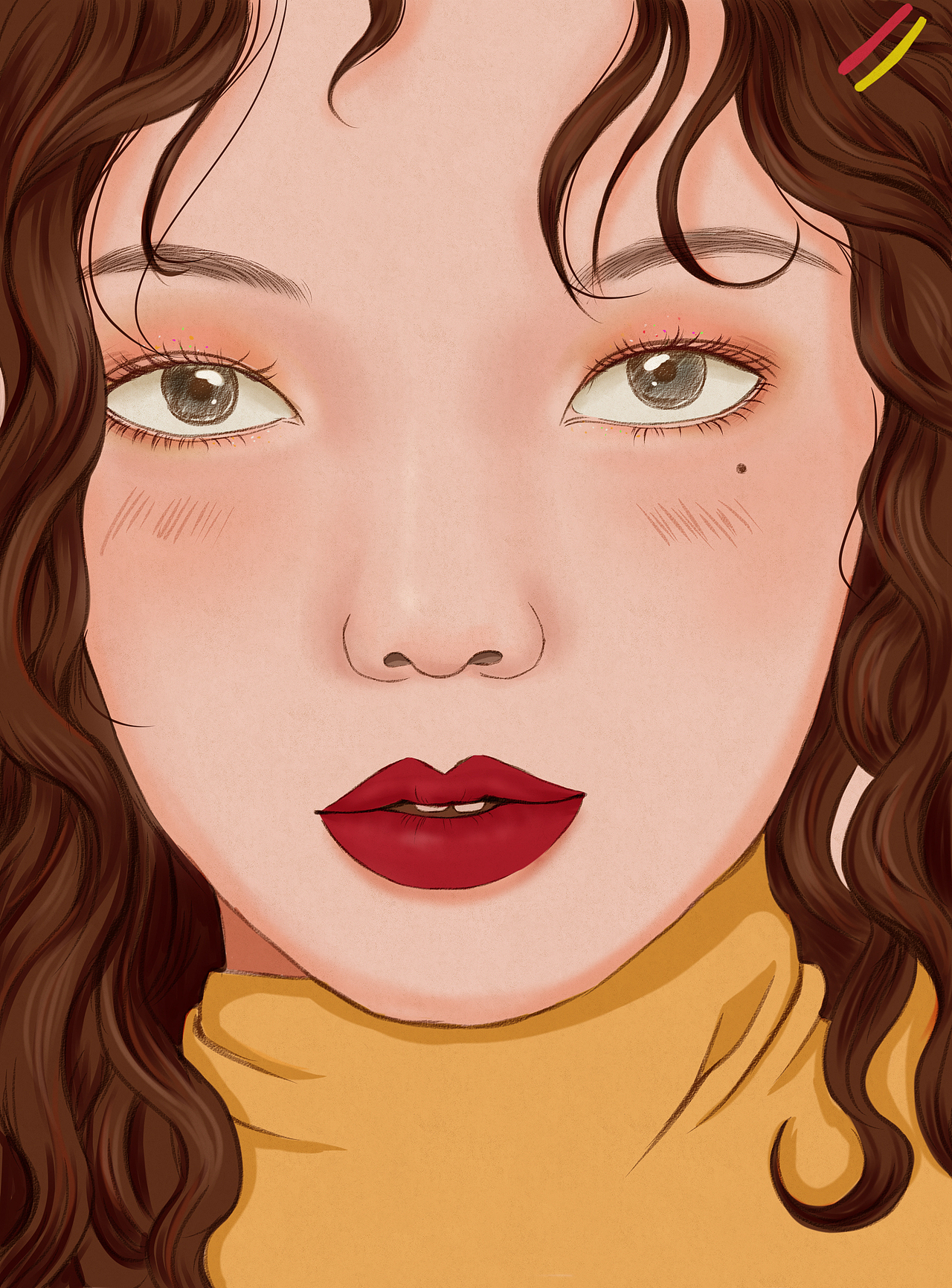 泫雅插画练习（图ZMTYxODU1Nzk2） - 创作习作 - 站酷设计师dfffdddssd原创素材 - 站酷ZCOOL