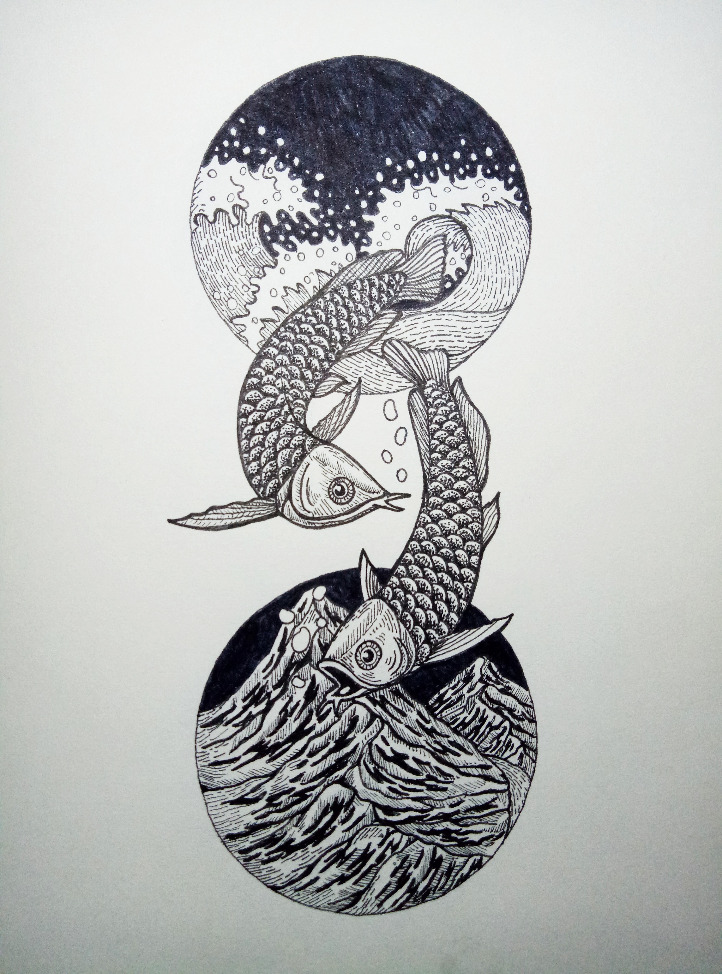 简画一夏……黑白创意|插画|插画习作|安再哉酷 - 原创作品 - 站酷