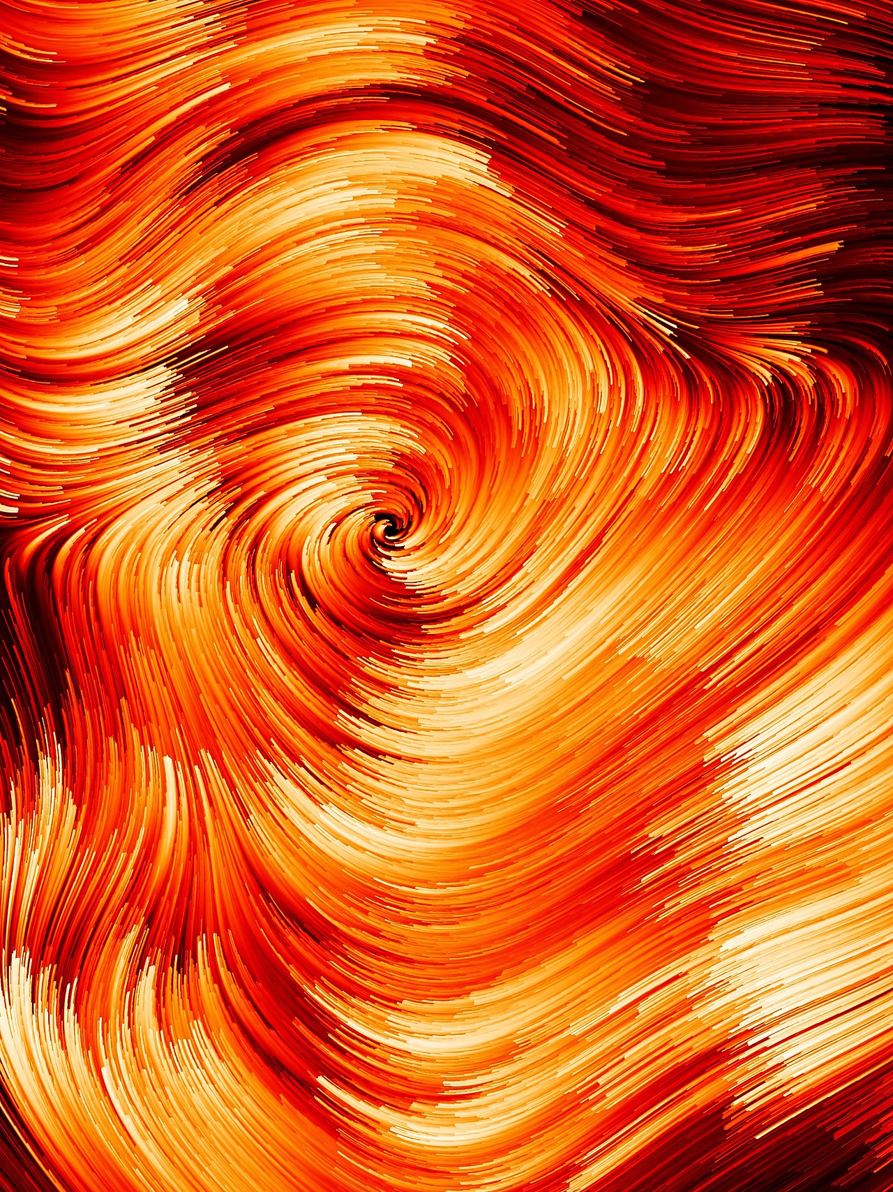 梦幻七彩质感底纹背景线条波浪设计素材