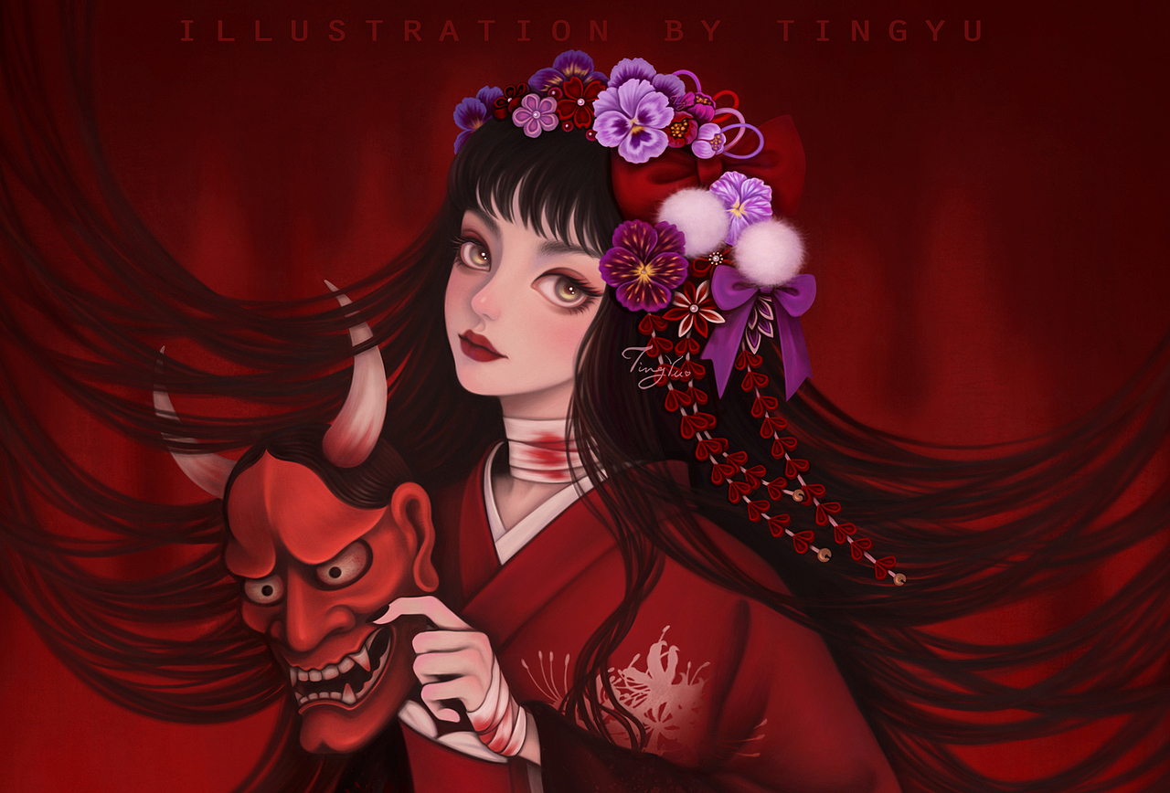梦の彼岸（图ZMjQzMTY5MDI0） - 商业插画 - 站酷设计师汀屿TingYu原创素材 - 站酷ZCOOL
