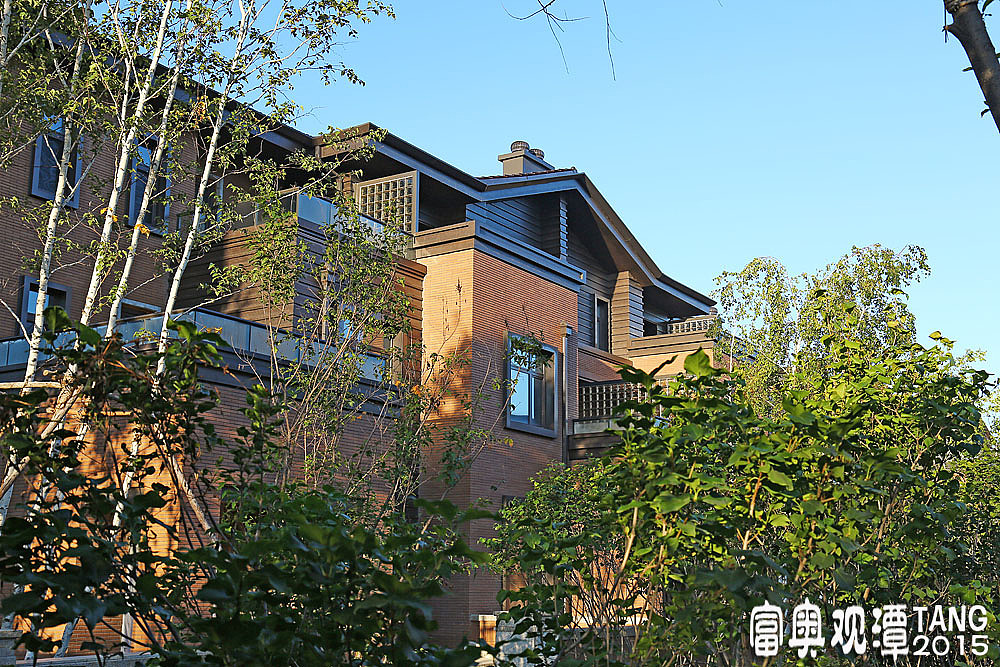 长春富奥 观潭联排别墅景观（图ZMzQxMzgxOTI=） - 环境/建筑摄影 - 站酷设计师marinetzk原创素材 - 站酷ZCOOL