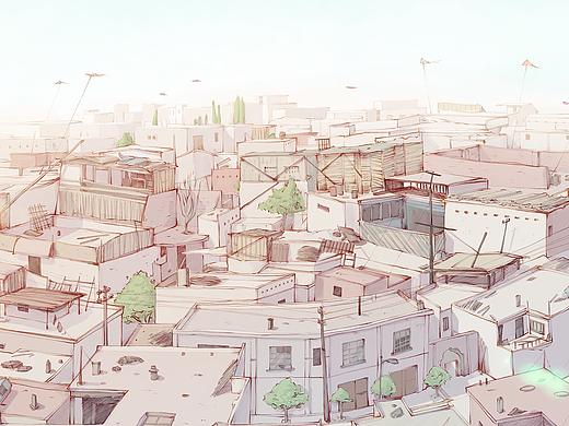 追风筝的喀什老城