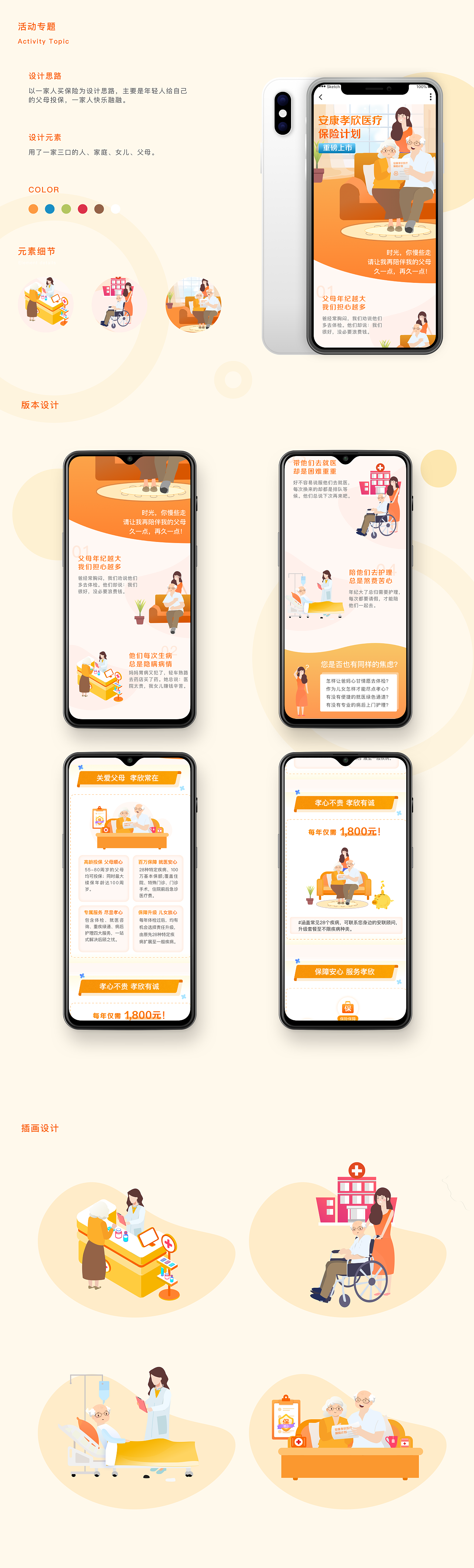 H5-老年医疗（图ZMjM3NjUwNTA4） - APP界面 - 站酷设计师嘴角的泡沫原创素材 - 站酷ZCOOL