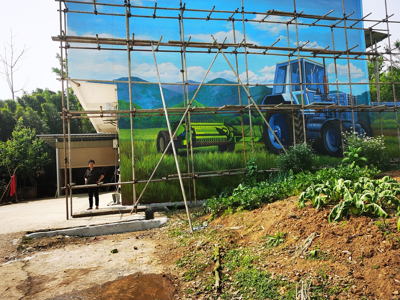 新农村墙绘,新农村壁画,乡村壁画,乡村文化墙