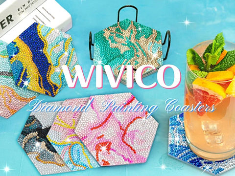 亚马逊 |钻石杯垫 主图A+设计（个人主页-ZNjUzMzA4NjA=） - 电商 - 站酷设计师Teatea设计原创素材 - 站酷ZCOOL