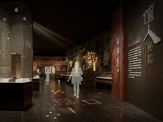 去年做的一個博物館，可惜沒中標（個人主頁-ZNDQ4NjE1MjQ=） - 家裝設(shè)計 - 站酷設(shè)計師柒月的風原創(chuàng)素材 - 站酷ZCOOL