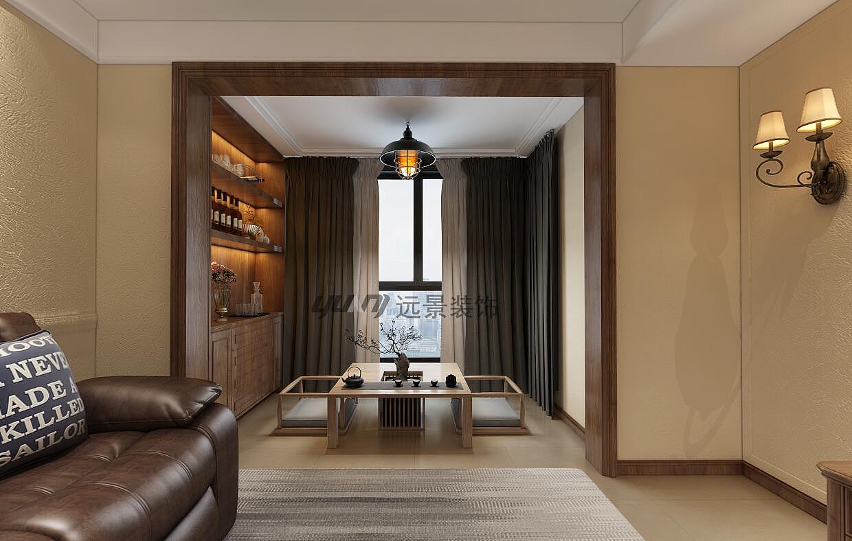 江与城原山时光装修方案参考-美式-远景装饰渝北装修