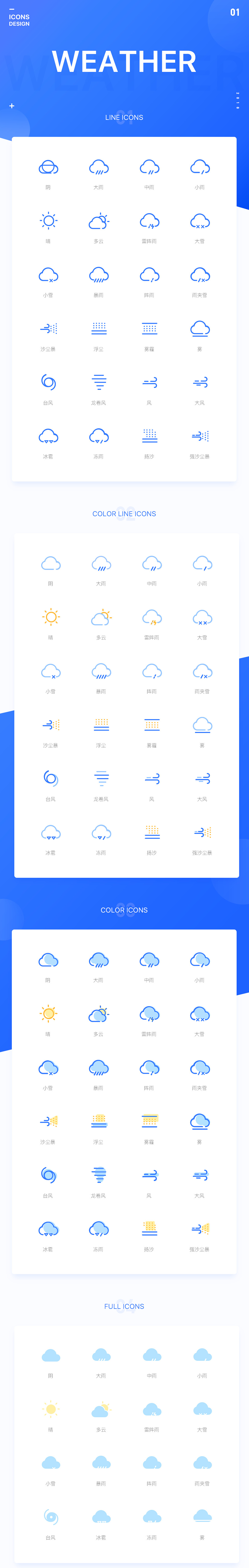 天气图标临摹练习（图ZMTIyNzcwMDI0） - 图标 - 站酷设计师kawalo原创素材 - 站酷ZCOOL