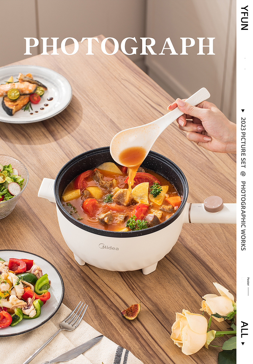 产品摄影| 美的飞机锅（图ZMzY2NTEyMzAw） - 产品摄影 - 站酷设计师TOGIL原创素材 - 站酷ZCOOL