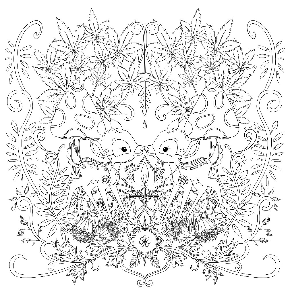 秘密花園系列（圖ZMTU4MzAwNzU2） - 商業(yè)插畫 - 站酷設(shè)計師詭異童話原創(chuàng)素材 - 站酷ZCOOL