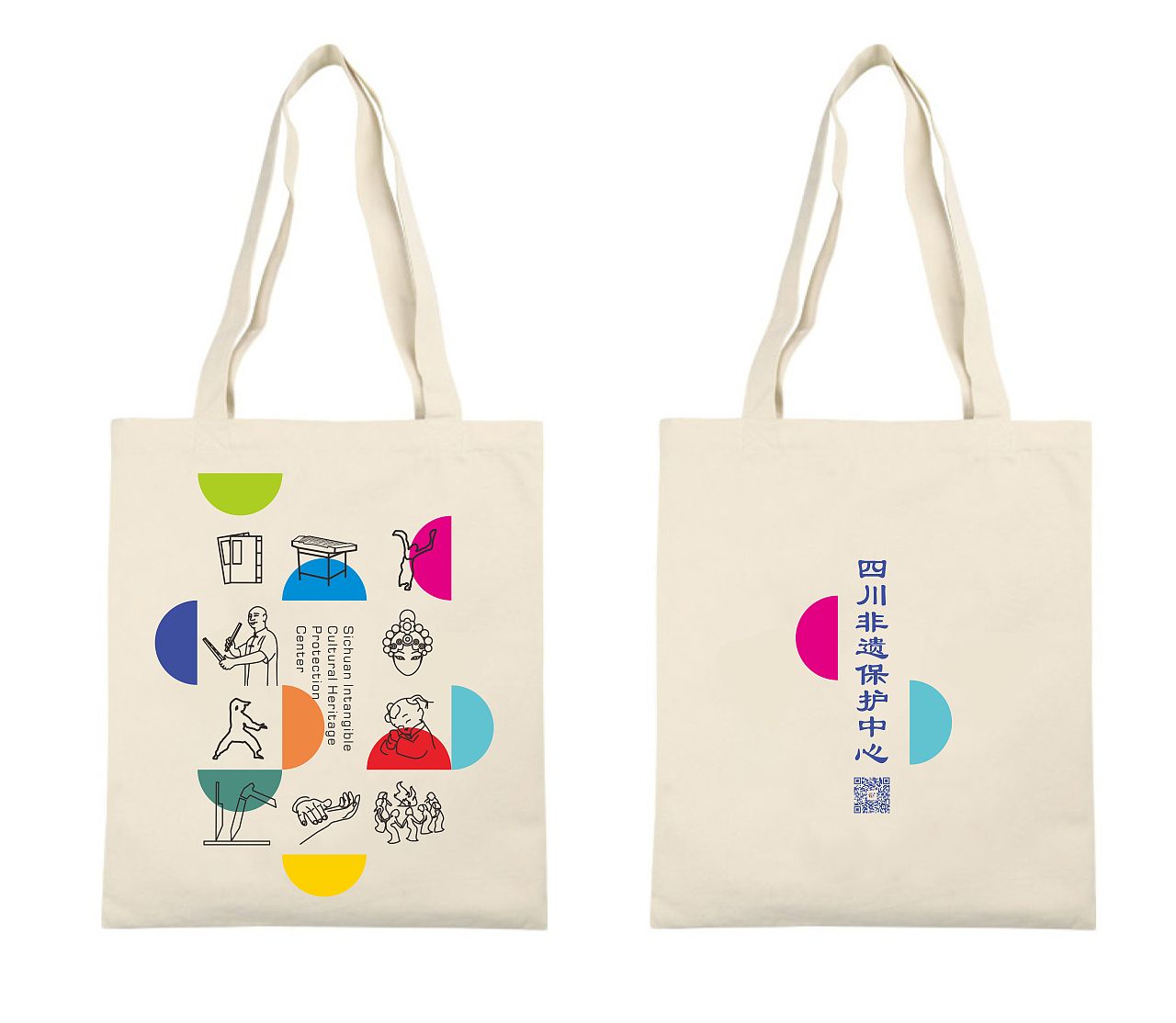 非遗主题帆布包