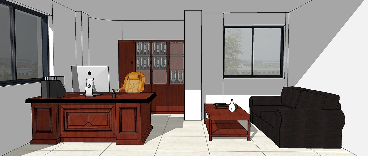 医院办公家具空间效果图（图ZMTk1MDc0NzU2） - 家装设计 - 站酷设计师大水杯JOR原创素材 - 站酷ZCOOL