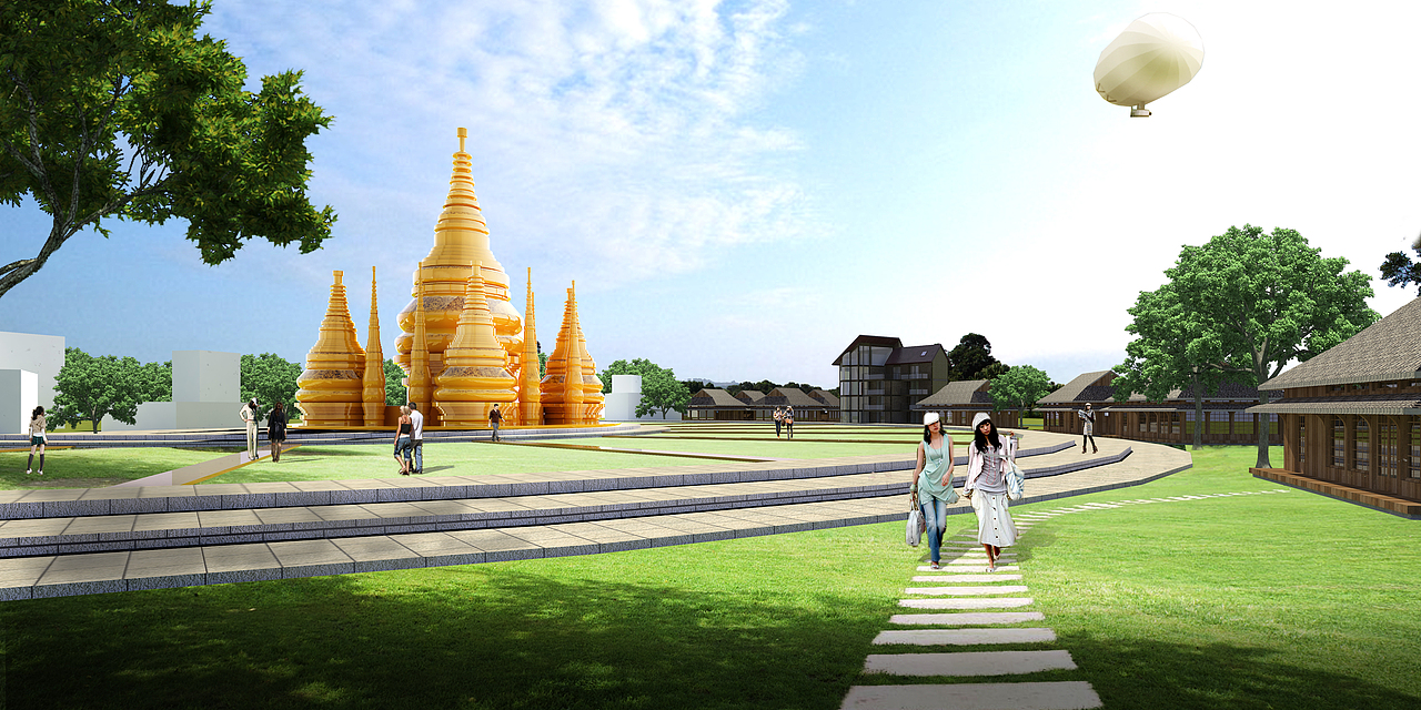 “勐远绿道”项目投标方案（图ZNTY4NDY2NTY=） - 景观设计 - 站酷设计师油条Max原创素材 - 站酷ZCOOL