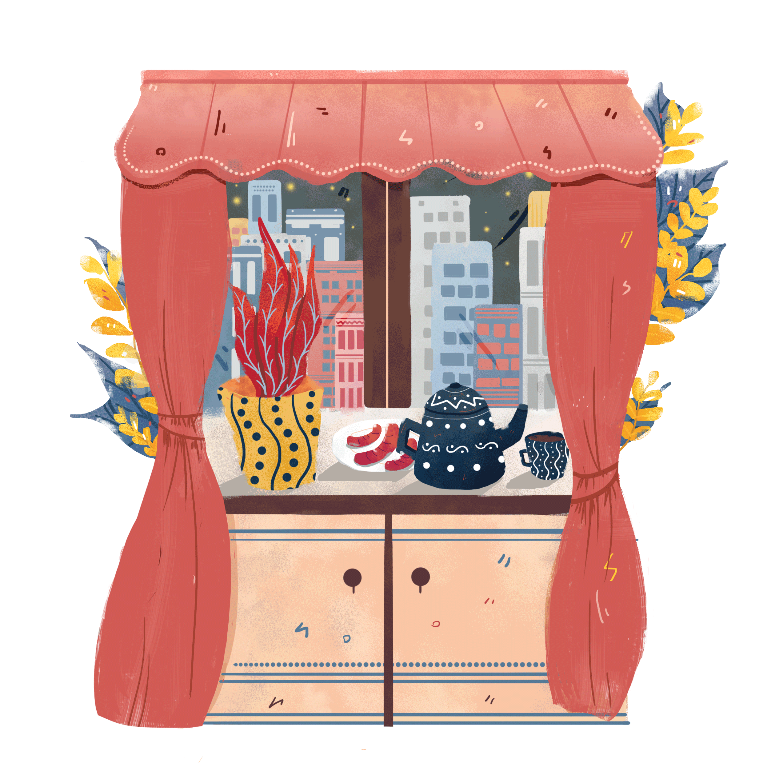 日常小角落（图ZMTI3ODYyNzA0） - 创作习作 - 站酷设计师h_SaSa原创素材 - 站酷ZCOOL
