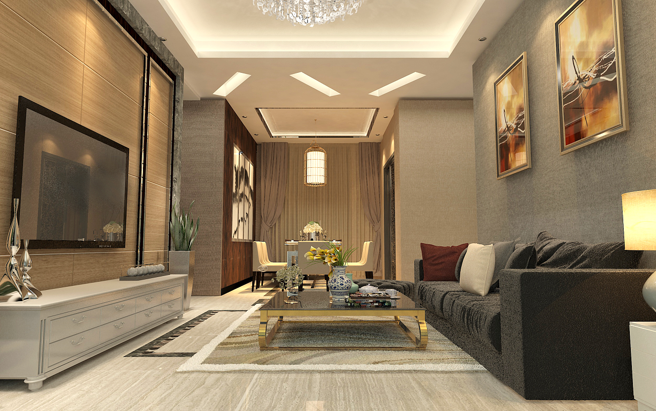 3d max室内效果图中各种尺寸