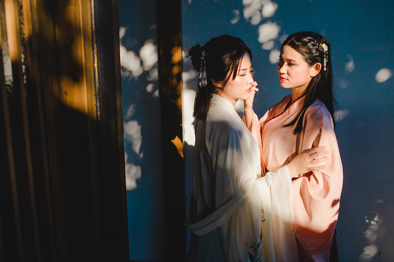 古风照片 闺蜜照