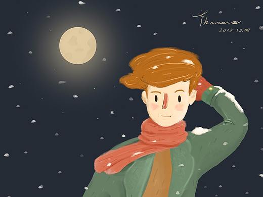 下雪 习作（个人主页-ZMjUxNzA3NDA=） - 创作习作 - 站酷设计师天启坦克原创素材 - 站酷ZCOOL