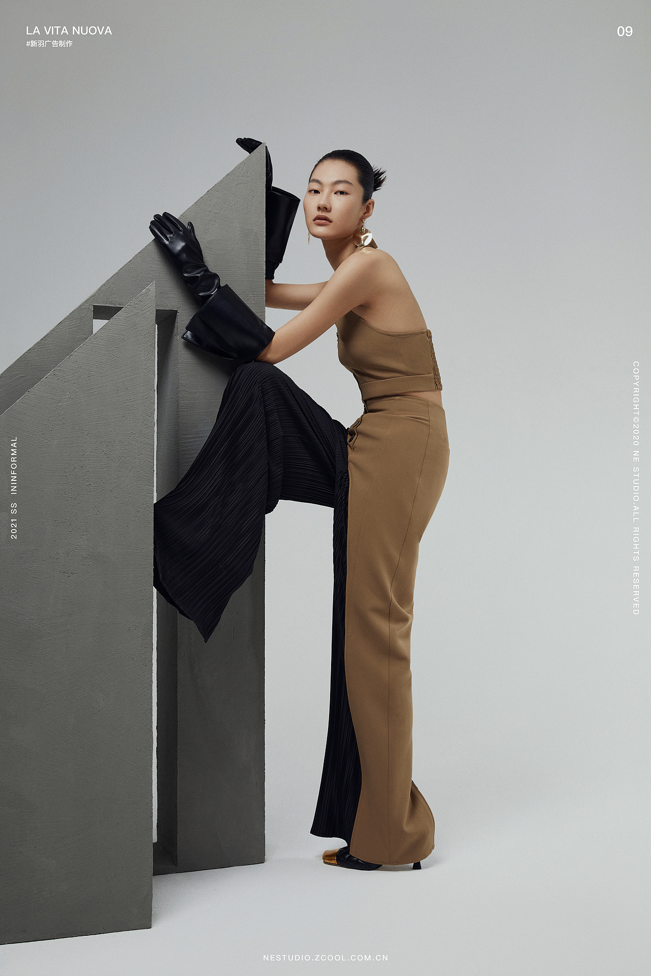 几何构思-女装形象片（图ZMjMzNjQ4MDk2） - 时尚/艺术摄影 - 站酷设计师芮旭奎Arquette原创素材 - 站酷ZCOOL