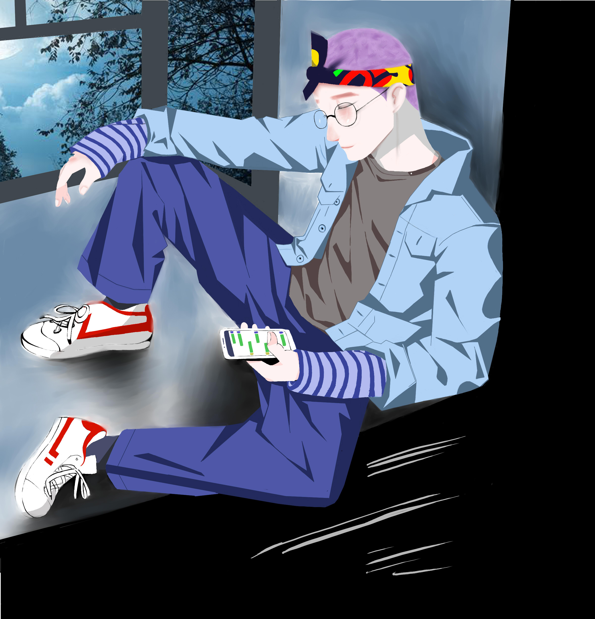 临摹孙无力作品