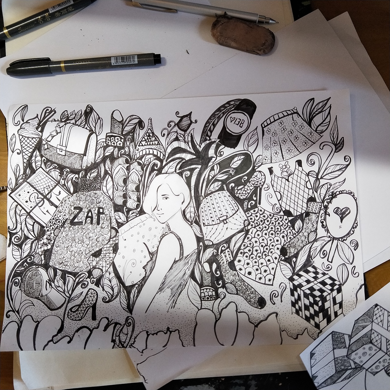 今天整理了下大一时的一些杂图...