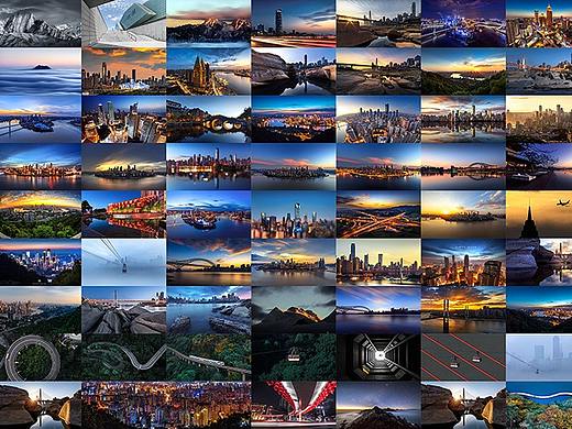 2018年重庆与雪山的那些光影瞬间