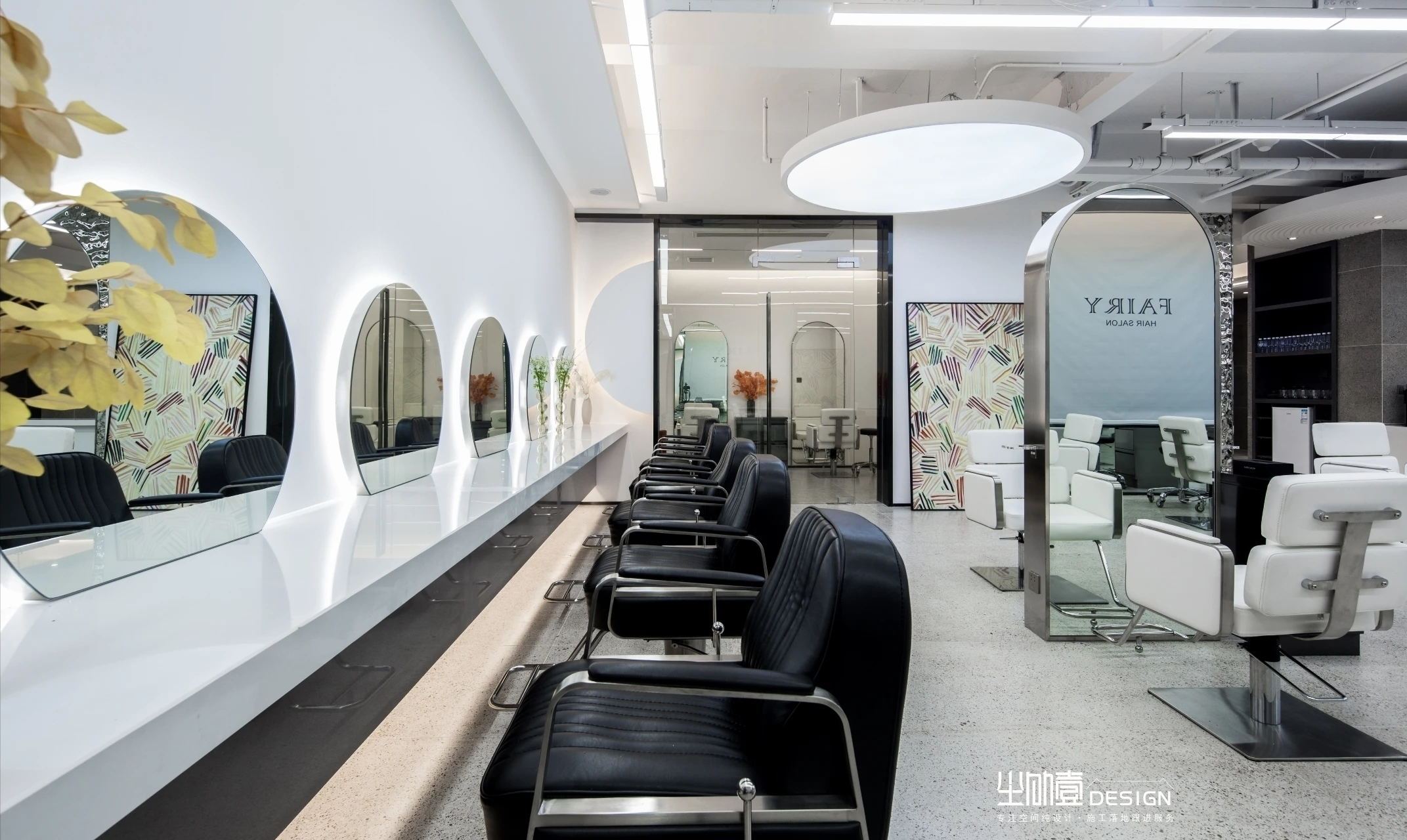 夏印效果图鉴赏理发店艺术的发廊